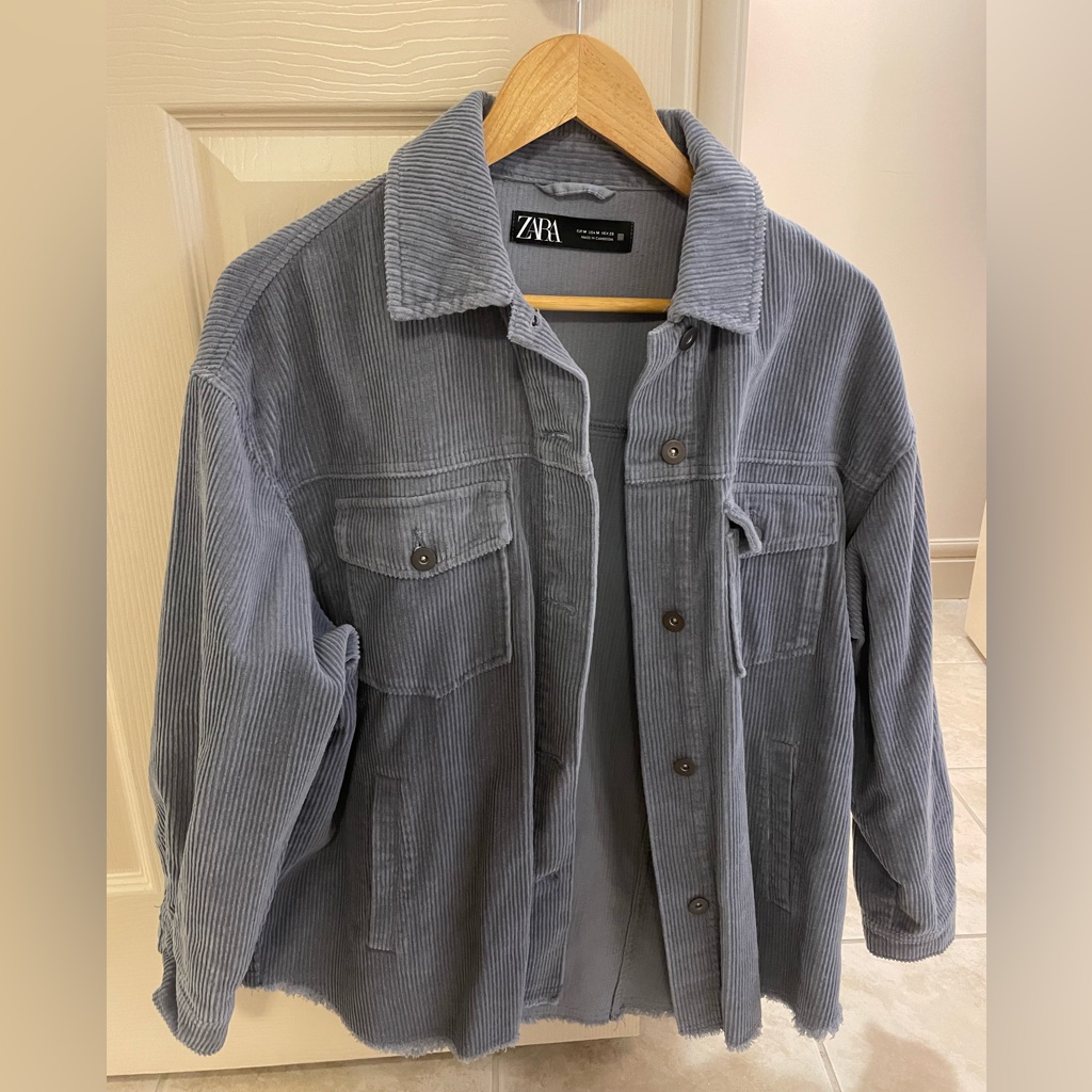 Zara Blue Shacket
